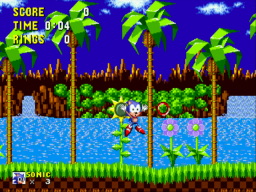 Sonic - OMG The Red Rings Screenshot 1